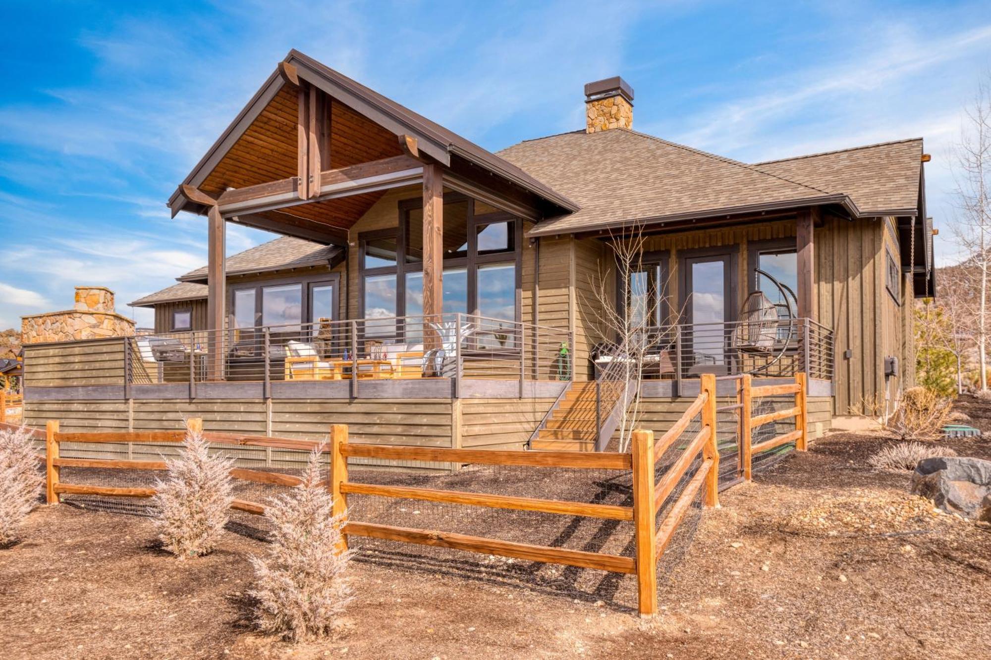 Heritage By Avantstay Luxe Oregon Retreat Deck Powell Butte Exterior foto